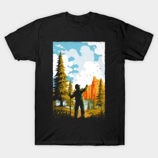 National Park Traditional Design T-Shirt